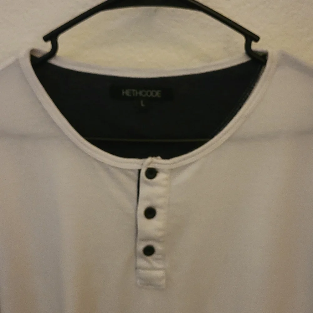 Hethcode 3-button henley - Picture 2 of 2